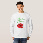 mit Blume T-Shirt (Vorne ganz)