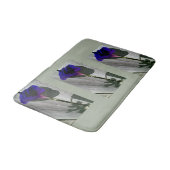 Mit Blumen Badematte (Schrägansicht)