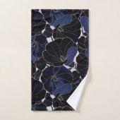 Mit Blumen Badhandtuch Set (Handtuch)