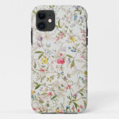 Mit Blumen Case-Mate iPhone Hülle (Rückseite)