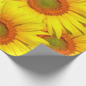 Mit Blumen Geschenkpapier (Ecke)