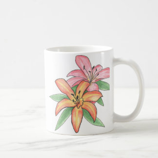 Mit Blumen Kaffeetasse