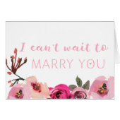 Mit Blumen kann ich nicht warten, um Sie zu (Vorderseite (Horizontal))