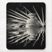 Mit Blumen und Kiesel Mousepad (Vorne)