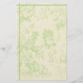 mit Blumenstaionary Briefpapier (Vorderseite)