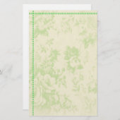 mit Blumenstaionary Briefpapier (Vorne/Hinten)