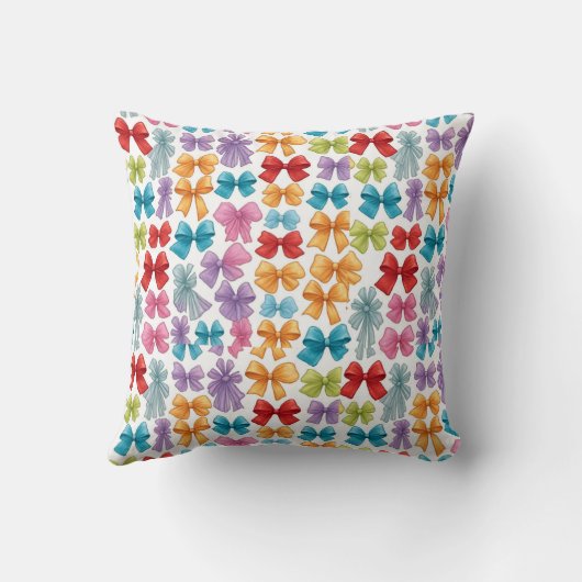 Mit Bogen drauf Kissen (Rückseite)