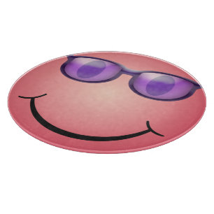 mit Brille Schneidebrett