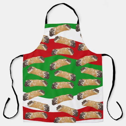 Mit Cannoli-Muster feiern Schürze (Vorderseite)