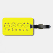 Mit Case-Mate-iPhone-Case für süße Tier-Freunde Gepäckanhänger (Rückseite horizontal)