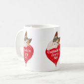 Mit Catitude trinken Kaffeetasse (Vorderseite Links)