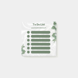 Mit Checkliste Ihre Ziele in Wirklichkeit umsetzen Post-it Klebezettel