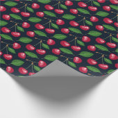 Mit Cherry oben Geschenkpapier (Ecke)