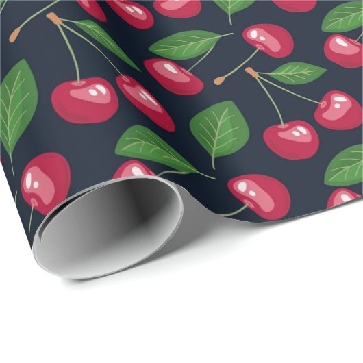 Mit Cherry oben Geschenkpapier (Rolleneckpunkt)