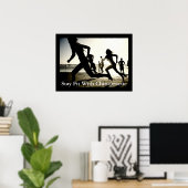 Mit Chiropractic Office Poster bleibe, angepasst (Heimbüro)