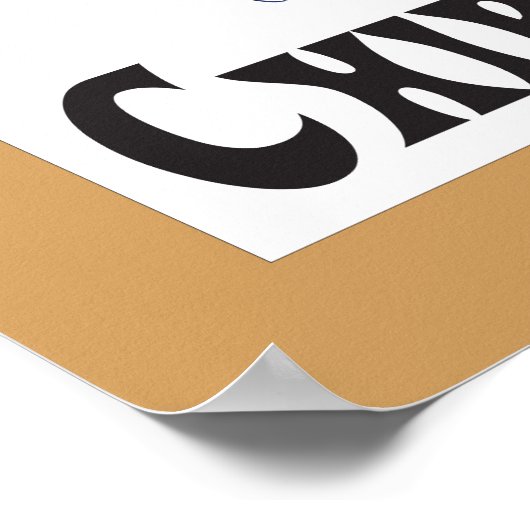 Mit Chiropractic Office Poster bleibe, angepasst (Ecke)