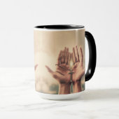 Mit Christus, Kaffee-Tasse Tasse (VorderseiteRechts)