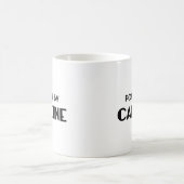 Mit Coffeinkaffee-Tasse versorgt Kaffeetasse (Mittel)