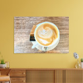 Mit Compliments Cafe Leinwanddruck (Insitu (Wohnzimmer))