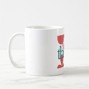 Mit Dank – Geschenk zum Valentinstag Kaffeetasse