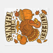 Mit Dankeschön voll Fleece gemütlich (Vorderseite (Horizontal))