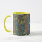 mit David-Hintern gestrandet Tasse (Links)