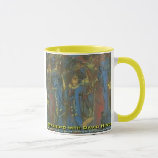 mit David-Hintern gestrandet Tasse (Rechts)