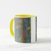 mit David-Hintern gestrandet Tasse (Vorderseite Links)