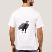 Mit dem Adlergeist steigen T-Shirt (Rückseite)