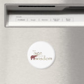 Mit dem Alter kommt Weisheit Magnet (In Situ (Geschirrspüler))