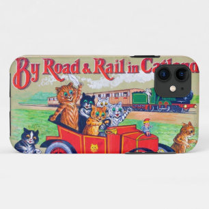 Mit dem Auto & Rail in Catland, Louis Wain Case-Mate iPhone Hülle