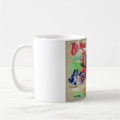 Mit dem Auto & Rail in Catland, Louis Wain Kaffeetasse (Links)