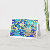 mit dem Beileid einer ampathischen Karte (Vorderseite)