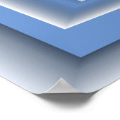 Mit dem benutzerdefinierten Farbrahmen Zeichnend u Poster (Ecke)