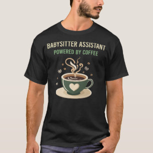 Mit dem Betreuer des Babysitters für Kaffee T-Shirt