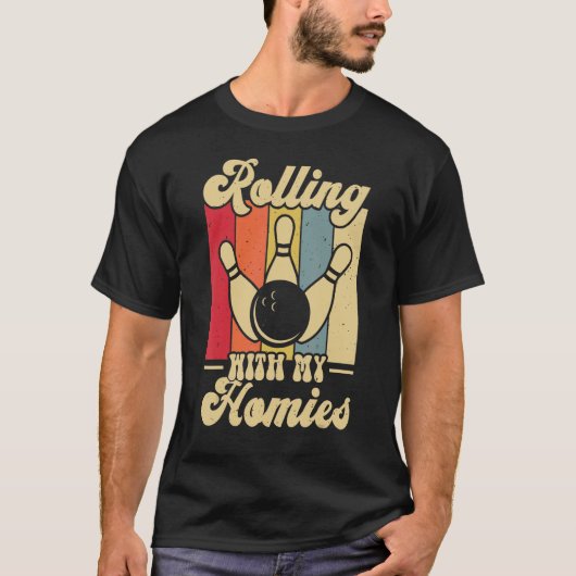 Mit dem Bowling Bowlers Champion von meiner Heimat T-Shirt (Vorderseite)