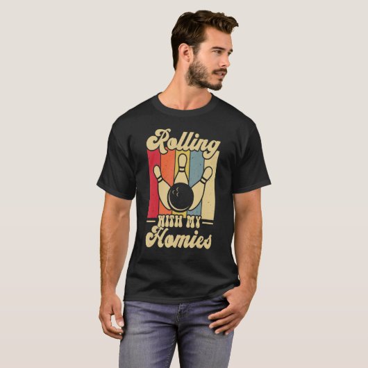 Mit dem Bowling Bowlers Champion von meiner Heimat T-Shirt (Vorne ganz)