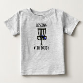 Mit dem Daddy Disk Golf Shirt (Vorderseite)