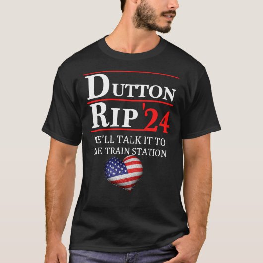 Mit dem Dutton Rip 24 bis zum Bahnhof T-Shirt (Vorderseite)