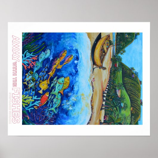 Mit dem Fish Poster weg (Vorne)