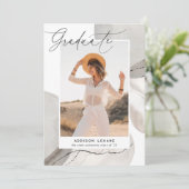 Mit dem Fluss | Ankündigung von Foto Abschluss (Stehend Vorderseite)