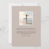 Mit dem Fluss | Ankündigung von Foto Abschluss (Rückseite)