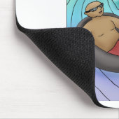 Mit dem Fluss gehen Mousepad (Ecke)