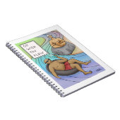 Mit dem Fluss gehen Notizblock (Rechte Seite)