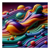 Mit dem Fluss gehen Poster (Vorderseite)