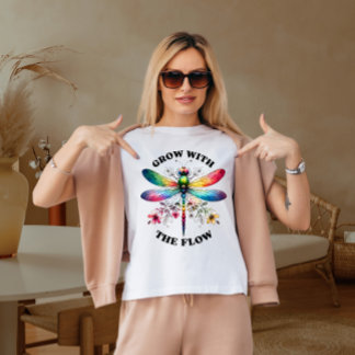 Mit dem Fluss wachsen T-Shirt