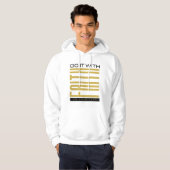 Mit dem Glauben biblischer Männer Hoodie (Vorne ganz)
