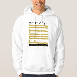 Mit dem Glauben biblischer Männer Hoodie