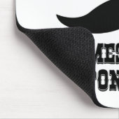 Mit dem großen Schnurrbart kommt große Mousepad (Ecke)