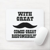 Mit dem großen Schnurrbart kommt große Mousepad (Mit Mouse)